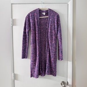 Purple and Pink Cardigan